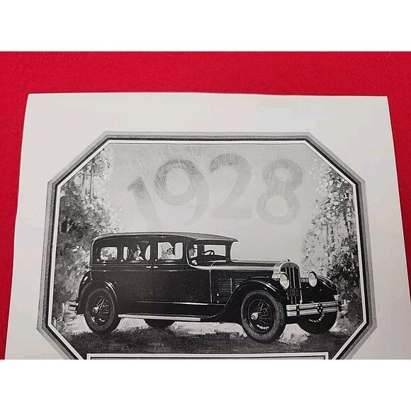 Vtg 1927 Chandler Motors: Styled Boulevards Powered Mountains Print Ad Ephemera - Picture 2 of 4